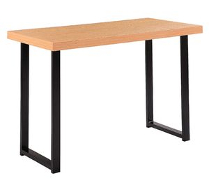 Escritorio Lucas madera/negro 75x120x60 cm