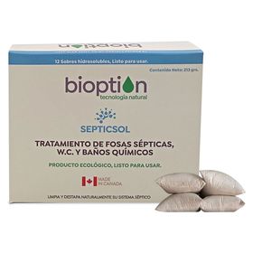 Tratamiento biológico Fosa 12 sobres