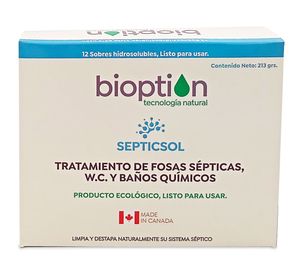 Tratamiento biológico Fosa 12 sobres