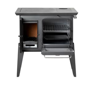 Cocina a leña Alma charcoal