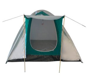 Carpa Iguazú aluminizada/verde 160x300x240 cm 6 personas