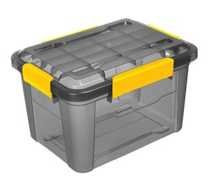 Caja organizadora 18 lt negro