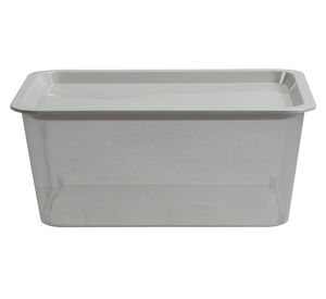 Caja organizadora gris 6 lt
