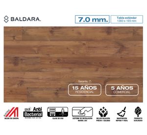 Piso flotante Classic touch abeto rojo 7 mm 2.67 m2