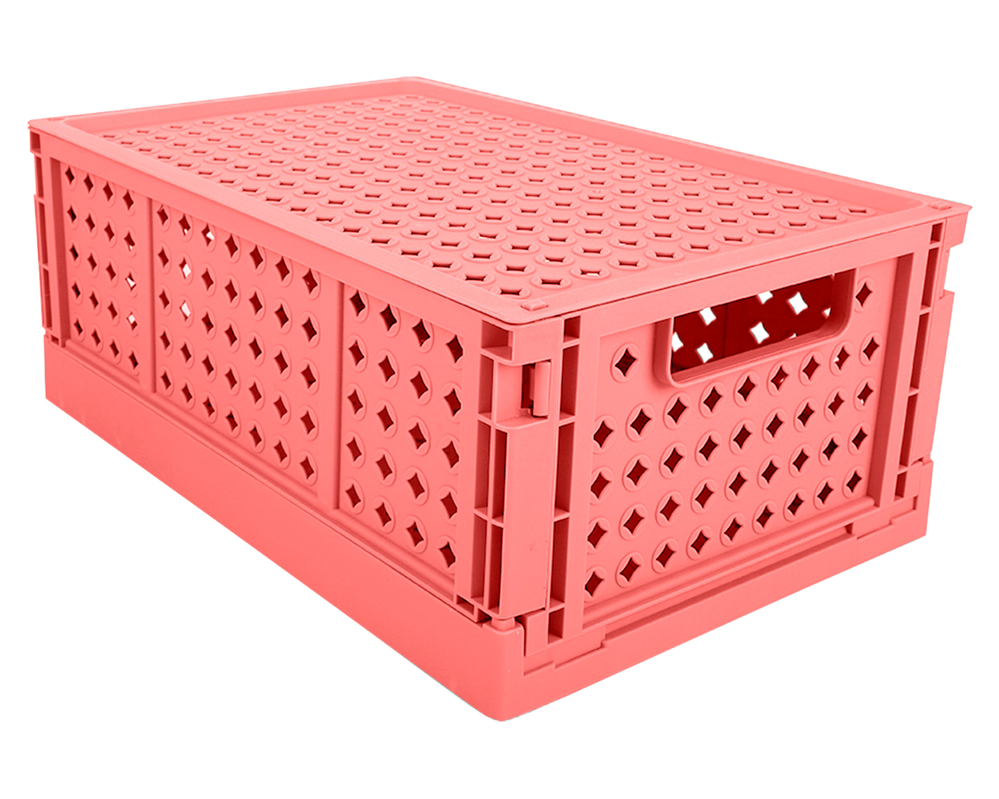 Caja organizadora M Plegable ladrillo 6.05 lt