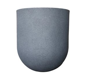 Maceta Rustic Cask 44 cm charcoal