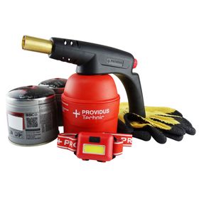 Soplete PG800 + cartucho gas 190 gr + guantes Providus.