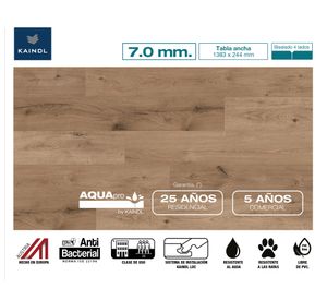 Piso flotante Classic touch Aquapro ferrara wildlife 7 mm 3.04 m2