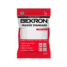 Fragüe cerámico 1 kilo blanco frague