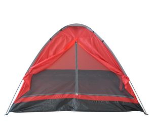 Carpa dome Galápagos 130x210x210 cm 4 personas rojo