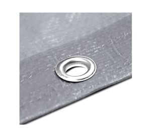 Lona multiuso 2.3 m ojetillos silver
