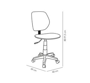 Silla PC Teen kawai rosa