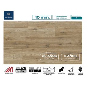 Piso flotante Natural Touch hickor kansa 10 mm 1.76 m2