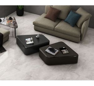 Porcelanato 60x60 cm 1,44 m2 Armani blanco marmoleado