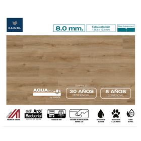 Piso flotante Classic touch Aquapro trend 8 mm 2.40 m2