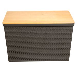 Caja organizadora Tejido marengo 20 lt