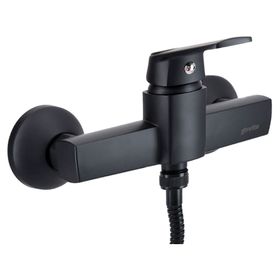 Monomando de ducha Módena negro mate