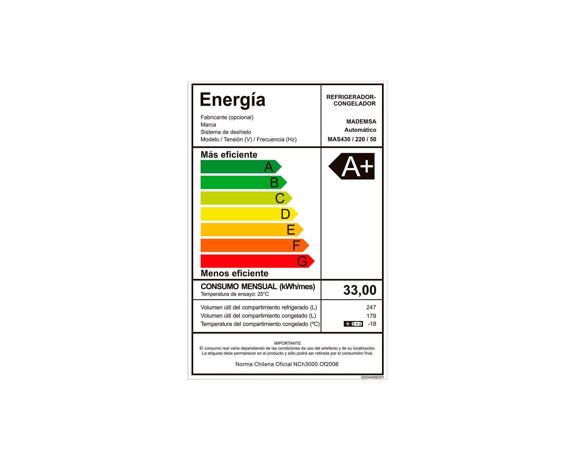 Refrigerador Side by Side MAS430 426 lt inox | Easy.cl