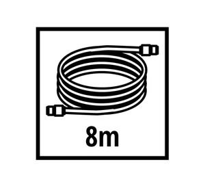 Manguera de aire espiral 8 m Einhell