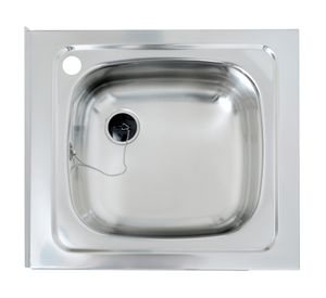 Lavaplatos sobrepuesto 45.50 1C inoxidable 15x45x50 cm