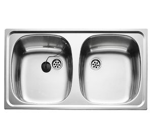 Lavaplatos doble empotradoinox Teka