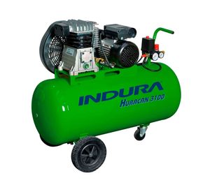 Compresor 3 HP 100 lt Huracán 3100 Indura