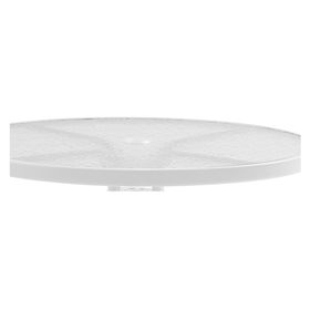 Mesa redonda blanco Outzen