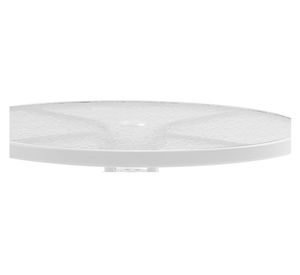 Mesa redonda blanco Outzen