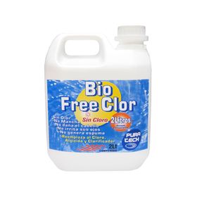 Bio free cloro piscina 2 litros Pura tech