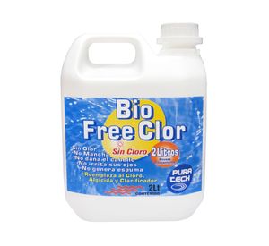 Bio free cloro piscina 2 litros Pura tech