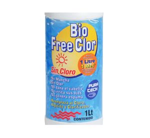 Bio free clor piscina 1 litro Pura tech