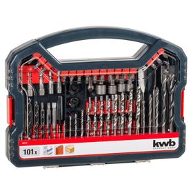 Set brocas puntas dados 101 piezas KWB.