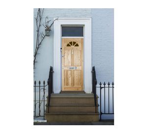 Puerta Pino Oregón Palguin 75x200 cm AFN