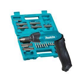 Atornillador inalámbrico 3.6V DF001DW + 81 accesorios Makita