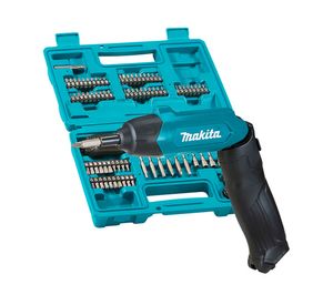 Atornillador inalámbrico 3.6V DF001DW + 81 accesorios Makita