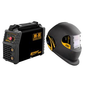 Soldadora Kombat 160 + máscara soldar M&H