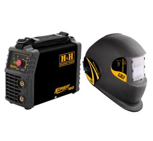 Soldadora Kombat 160 + máscara soldar M&H