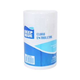 Cloro tableta piscina 1 kg Deep Blue