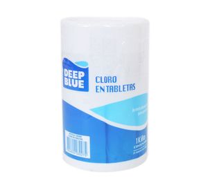 Cloro tableta piscina 1 kg Deep Blue