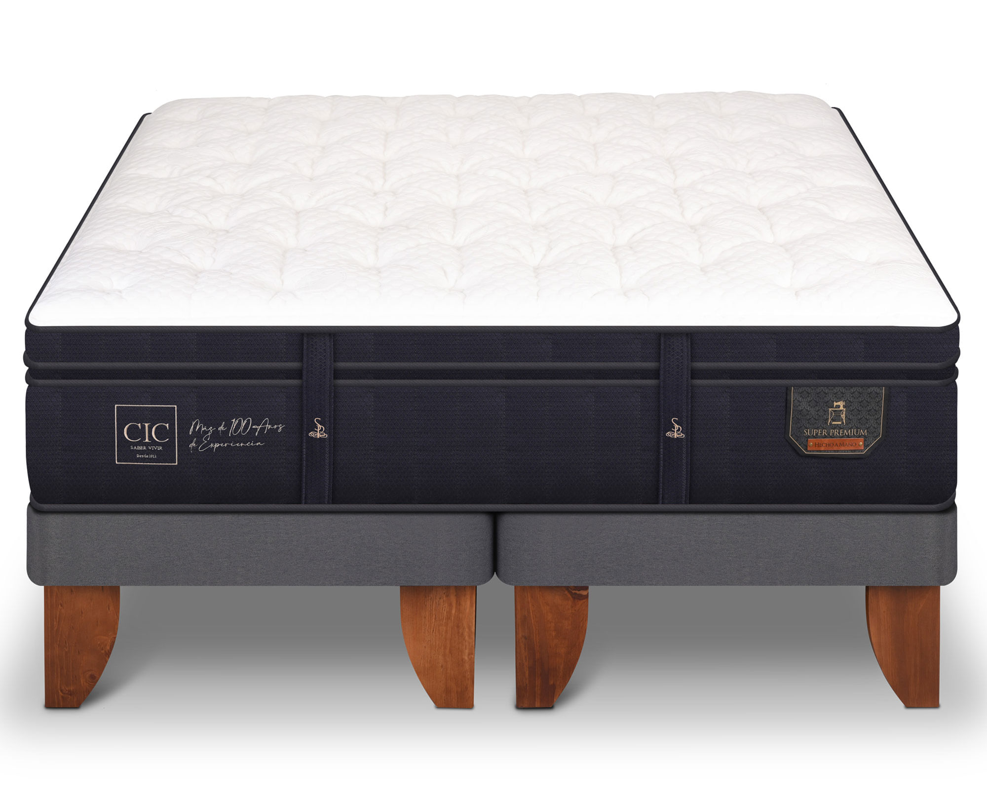 CIC Cama europea king Súper premium Cic
