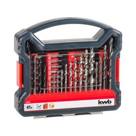 Set brocas puntas dados 41 piezas KWB.