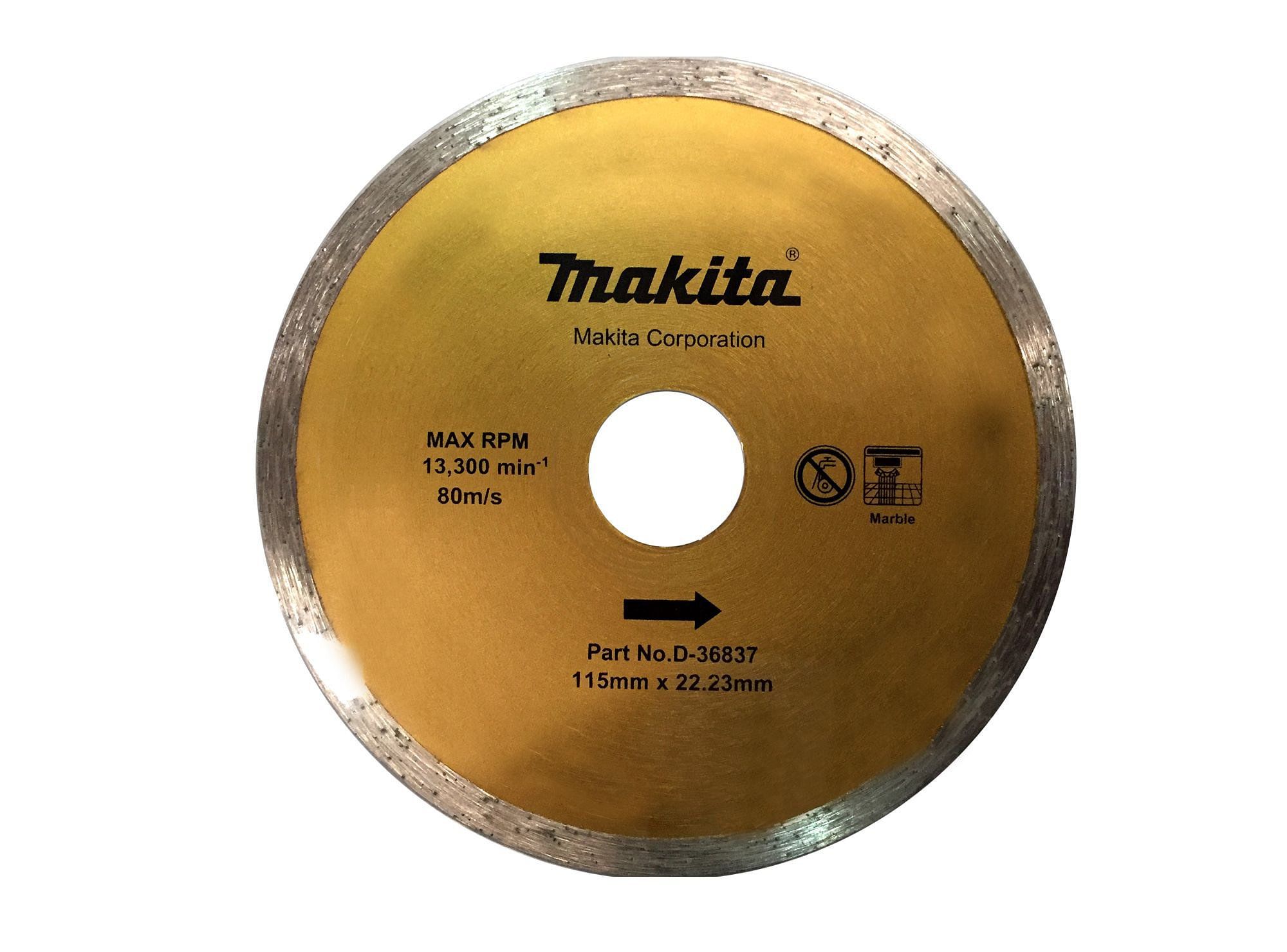 Disco diamantado continuo D-36837 Makita.