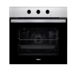 Horno eléctrico empotrado Convector HBB-605 SS negro/gris 64 lt