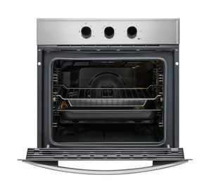 Horno eléctrico empotrado Convector HBB-605 SS negro/gris 64 lt