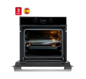 Horno empotrable 69 litros HLB-840 SS negro