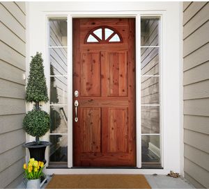 Puerta Pino Oregón Palguin 85x200 cm AFN