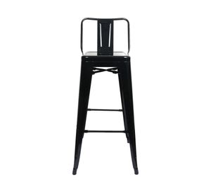 Silla bar acero Spot cooper negro