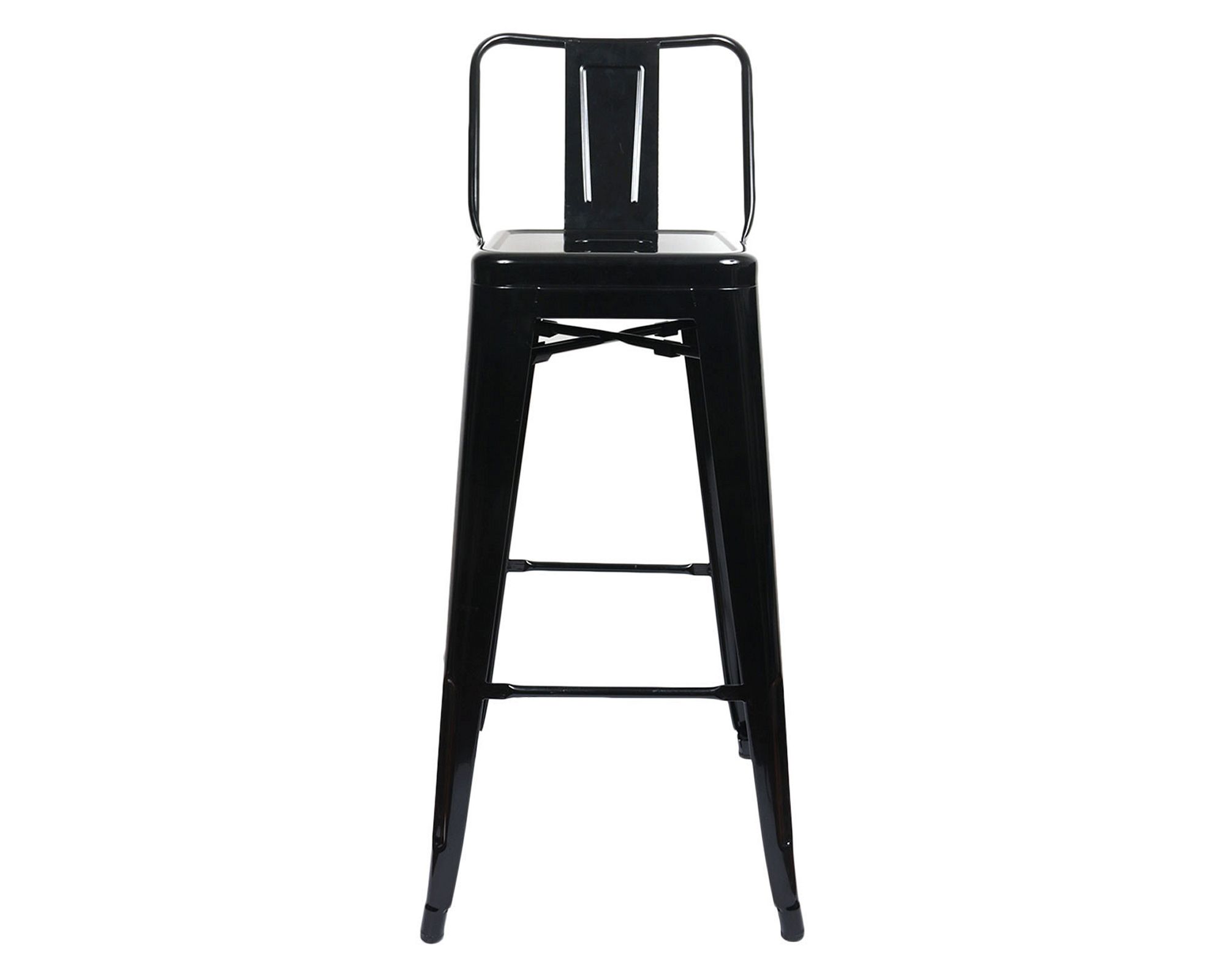 Silla bar acero Spot cooper negro a $27.990