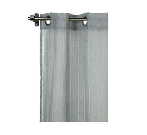 Cortina velo 140x230 cm deshilado menta Cotidiana