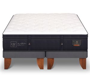 Cama europea 2 plazas Súper premium base dividida Cic